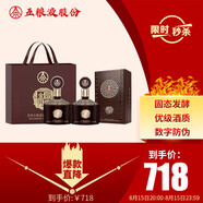 五糧液股份 金碧輝煌 至尊版 濃香型白酒 52度 500mL*2瓶 送禮宴飲