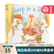 英文原版 Sheep in a Jeep 紙板書 小羊向前沖 廖彩杏推薦 朗朗上口韻文 兒童啟蒙繪本 綠山墻 Sheep in a Shop 小羊逛商店 紙板書