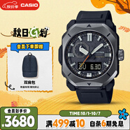 卡西歐（CASIO）手表男PROTREK城市森林太陽(yáng)能運動(dòng)戶(hù)外電子手表送男友PRW-6900Y-1