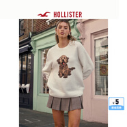 HOLLISTER【反季優(yōu)惠】24秋冬款美式費爾島針織衫女裝KI350-4283 白色印花 XL (170/108A)