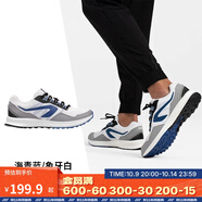 迪卡儂（DECATHLON）運動(dòng)鞋男鞋春季透氣休閑防滑鞋子輕便減震跑步鞋網(wǎng)面鞋RUNS 海青藍/象牙白 45