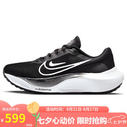 耐克NIKE女跑步鞋緩震ZOOM FLY 5運動(dòng)鞋DM8974-001黑40