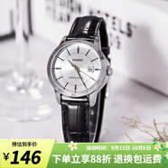 卡西歐手表女 三眼防水鋼帶 時(shí)尚簡(jiǎn)約通勤輕奢  石英女表學(xué)生表 LTP-V004L-7A