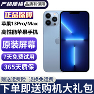 蘋(píng)果 iPhone 蘋(píng)果13ProMax 蘋(píng)果13Pro 二手蘋(píng)果手機 國行 5G 二手手機 【蘋(píng)果13ProMax】遠峰藍色 99新 256G【原裝屏幕+免費換電一次+禮包】