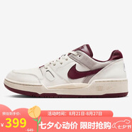 耐克NIKE男子休閑鞋 FULL FORCE 運動(dòng)鞋FZ4629-100白紅 42.5