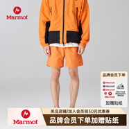 土撥鼠（Marmot）男士夏季戶(hù)外運動(dòng)耐磨透氣 簡(jiǎn)約短褲  Systema 橙色 S