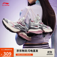 李寧星際-七夕丨Y2K休閑鞋女鞋透氣老爹鞋復(fù)古運(yùn)動(dòng)鞋AGCU372
