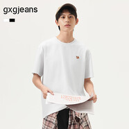 gxg.jeans男裝 短袖T恤合集 U款-白色J25D442084 L (175)
