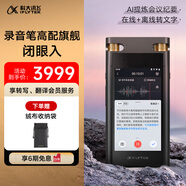 科大訊飛AI錄音筆SR702星火版 免費(fèi)錄音轉(zhuǎn)文字 智能降噪錄音器 專業(yè)錄音設(shè)備錄音機(jī) 多語種同聲傳譯