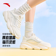 安踏喵喵鞋丨關(guān)曉彤同款女鞋老爹鞋秋季厚底增高小白鞋運動(dòng)休閑鞋子女