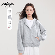 MJ STYLE插肩袖短款開衫外套女2025年秋季寬松休閑百搭運動風(fēng)學(xué)生長袖上衣