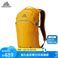GREGORY格里高利 NANO蜂鳥(niǎo) 男女旅行戶外徒步背包登山包通勤雙肩背包18L 18L- 蜂黃