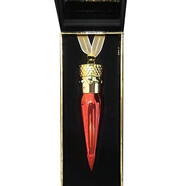 路鉑廷（Christian Louboutin） 蘿卜丁克里斯提CL絲滑001口紅女王權(quán)杖520禮物 圣誕款001MC