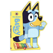 英文原版 Bluey All About Bluey 關(guān)于小藍(lán)狗布魯伊的一切 異形書紙板  小學(xué)教輔