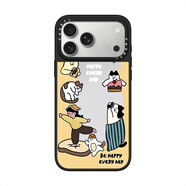 CASETIFYCASi 聯(lián)名環(huán)繞老頭頭像 適用于iPhoneProMax/Pro///6pro/6ProMax (系列側(cè)邊電容按鍵)鏡面黑框 iPhone4