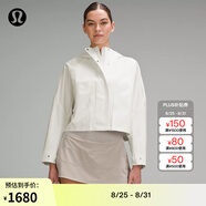 lululemon丨Rain Chaser女士運動夾克 LW4CANS 骨白 S /6