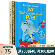 英文原版 Richard Scarry\x27s Best Little Golden Books Ever! 蘭登金色童書 斯凱瑞棒呆故事集9個故事合輯  小學階段 兒童英語啟蒙圖畫故事書 綠山墻 