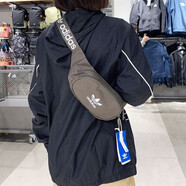 阿迪達斯（adidas）三葉草單肩包男包女包2025夏季新款運動(dòng)包輕便休閑腰包斜挎包胸包 HD7168約36*12*5cm 以專(zhuān)柜實(shí)物為準