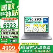 ThinkPad聯(lián)想ThinkBook 14+ 2025酷睿5/7/9筆記本電腦補貼20%高性能輕薄商務(wù)辦公設計編程游戲大學(xué)生網(wǎng)課本 TB14丨酷睿5-220H丨32G丨1T IPS全高清屏 游戲級顯