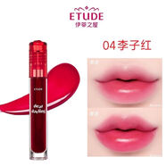 KIDC愛(ài)麗小屋親蜜愛(ài)人AD染色唇彩正紅西柚唇蜜唇釉染唇液口紅伊蒂之屋 4#