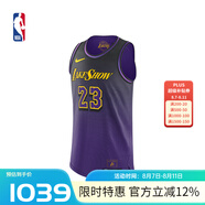 NIKE耐克NBA官方CityEdition湖人詹姆斯球員drifit背心速干籃球服球衣 湖人-詹姆斯 2XL