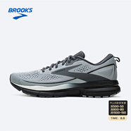 布魯克斯（BROOKS）男子減震舒適跑鞋Trace 3 軌跡1104121D 灰色/黑色/烏木色41