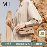 VANESSA HOGAN【七夕禮物】VH女包山茶花信封包高級感包包老花鏈條包單肩斜挎包