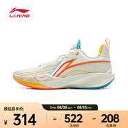 李寧（LI-NING）2024年 男子閃凌2籃球鞋 ABAV009-5 42