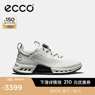愛步（ECCO）BIOM高爾夫男鞋 夏季Golf球鞋運動鞋男 健步C4 130424 白色/黑色13042451227 40