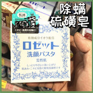詩(shī)留美屋（ROSETTE）日本RosettePaste海泥硫磺洗面奶潔面膏皂90g藍色