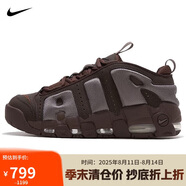 耐克NIKE男子休閑鞋氣墊 AIR MORE UPTEMPO 運動(dòng)鞋FZ3055-200棕 41
