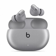 beats Studio Buds+(第二代)無線降噪耳機兼容蘋果安卓藍牙耳機 星際銀色 國行原封+充電線