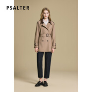 詩(shī)篇（PSALTER）專(zhuān)選拼色領(lǐng)短款風(fēng)衣2025秋季新款6C65307063 淺卡其 XL