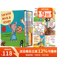要是你給老鼠吃餅干 If You Give a Mouse a Cookie 2冊盒裝紙板書(shū) If You Take a Mouse to School 英文原版廖彩杏書(shū)單 綠山墻 要是你給老鼠吃餅干