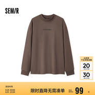 森馬長(cháng)袖T恤男冬季小高領(lǐng)打底衫印花內搭101724101101