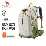 駱駝（CAMEL）登山包戶外背包旅行背包登山雙肩包徒步背包 2S04001C 淺卡其
