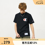 Champion冠軍短袖 黑色 M