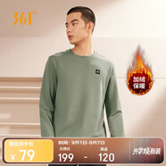 361°衛(wèi)衣男士秋冬季加絨保暖圓領(lǐng)套頭運(yùn)動休閑外套上衣652344801D-2
