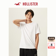 HOLLISTER24夏款經(jīng)典小海鷗情侶基礎(chǔ)款短袖T恤男裝女裝KI324-4042 白色 M (180/100A)