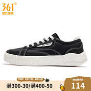 361度女運動(dòng)鞋秋季新款361度女板鞋 曜石黑/羽毛白 37