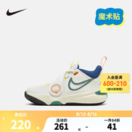 NIKE 耐克兒童籃球運動鞋TEAM HUSTLE D12魔術(shù)貼易穿脫男女童實戰(zhàn)球鞋 HQ1188-131（HUSTLE D 11） 35 【建議腳長22cm】