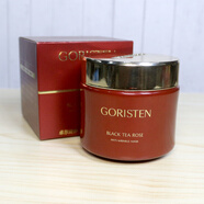 卓爾詩婷（GORISTEN）紅茶玫瑰花瓣抗皺緊致凍膜熬夜補水保濕提亮膚色涂抹面膜 110g