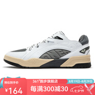 361度男運動(dòng)鞋秋季新款361度男板鞋 361度白/煙灰 40