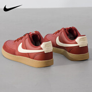 耐克（NIKE）男鞋板鞋 2025新款秋季時(shí)尚運動(dòng)鞋舒適耐磨低幫運動(dòng)休閑鞋滑板鞋 COURT VISION/酒紅 40.5