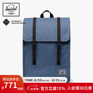 Herschel加拿大赫行 防雨系列SURVEY II男女雙肩包電腦包城市機能背包 澎湃藍(大號17.5L)