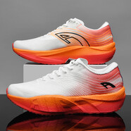 里奇.喬丹   RICKY JORDANc202 6代夏季透氣運動(dòng)中大童競速跑步鞋學(xué)生中考體測輕碳板跑鞋 白紅 c202-6代 35 225mm 【標準運動(dòng)鞋碼】