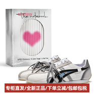 Onitsuka Tiger定制球鞋鬼塚虎Y2K復(fù)古跑鞋告白書悉達(dá)多防滑低幫跑步鞋男女同款 白灰色 37