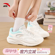 安踏毒刺6代跑步鞋女緩震回彈運動(dòng)鞋秋季密網(wǎng)透氣專(zhuān)業(yè)防滑體測慢跑鞋 【星云2】象牙白/冰晶綠 36 【官方正品-假一賠十】
