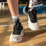 安德瑪（Under Armour）男鞋 秋季新款庫里Curry運(yùn)動鞋子休閑鞋場上比賽透氣緩震籃球鞋 3025684-103/Curry 9/輕質(zhì)涼爽 42