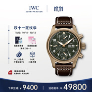 萬(wàn)國(guó)（IWC）瑞士手表 噴火戰(zhàn)機(jī)青銅飛行員系列 機(jī)械男表 IW387902 41mm 禮物